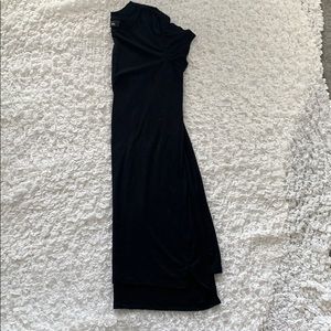 Black t-shirt dress